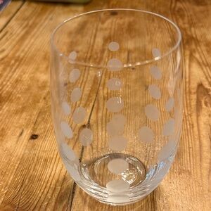 Mikasa cheers stemless wine glass